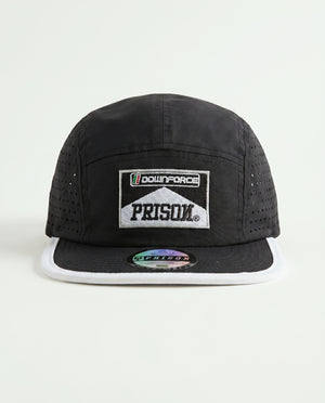 Boné Five Panel Airtech Preto | Corrida Performance