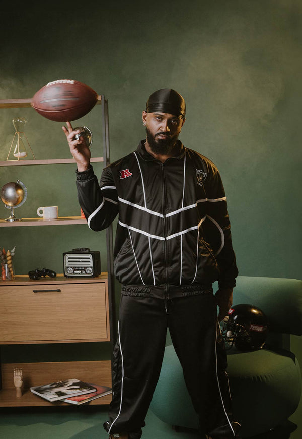 Jaqueta Prison x NFL Las Vegas Raiders Vintage Preta