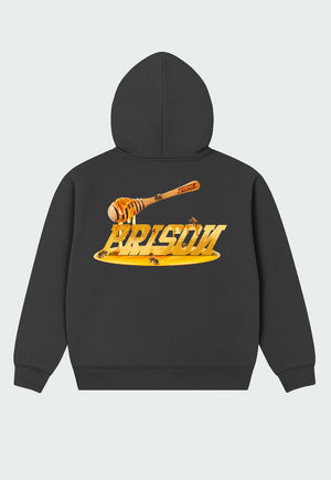 Blusa Moletom Streetwear Honey Marrom