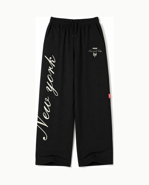 Calça Baggy Moletom Midnight Preta