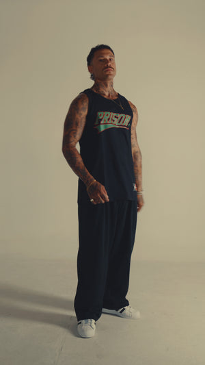 Regata streetwear premium preta