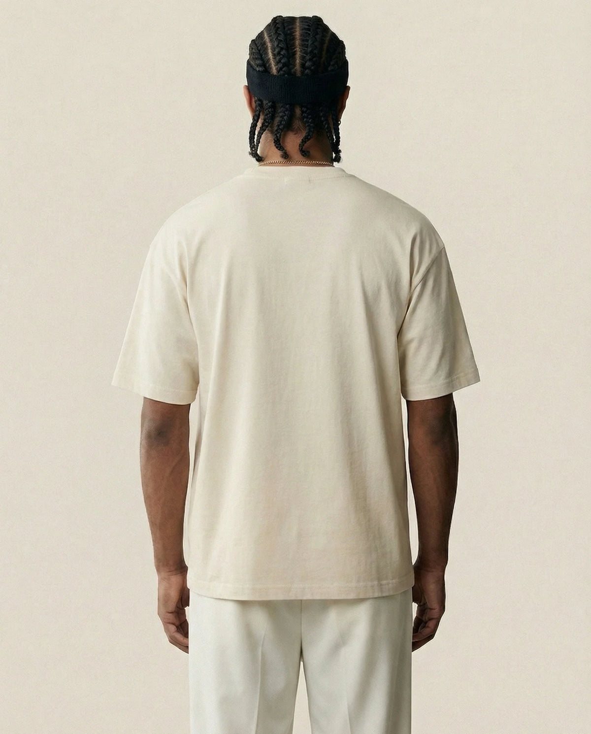 Camiseta oversized 1992 Basketball Net off-white PRISON® vista das costas