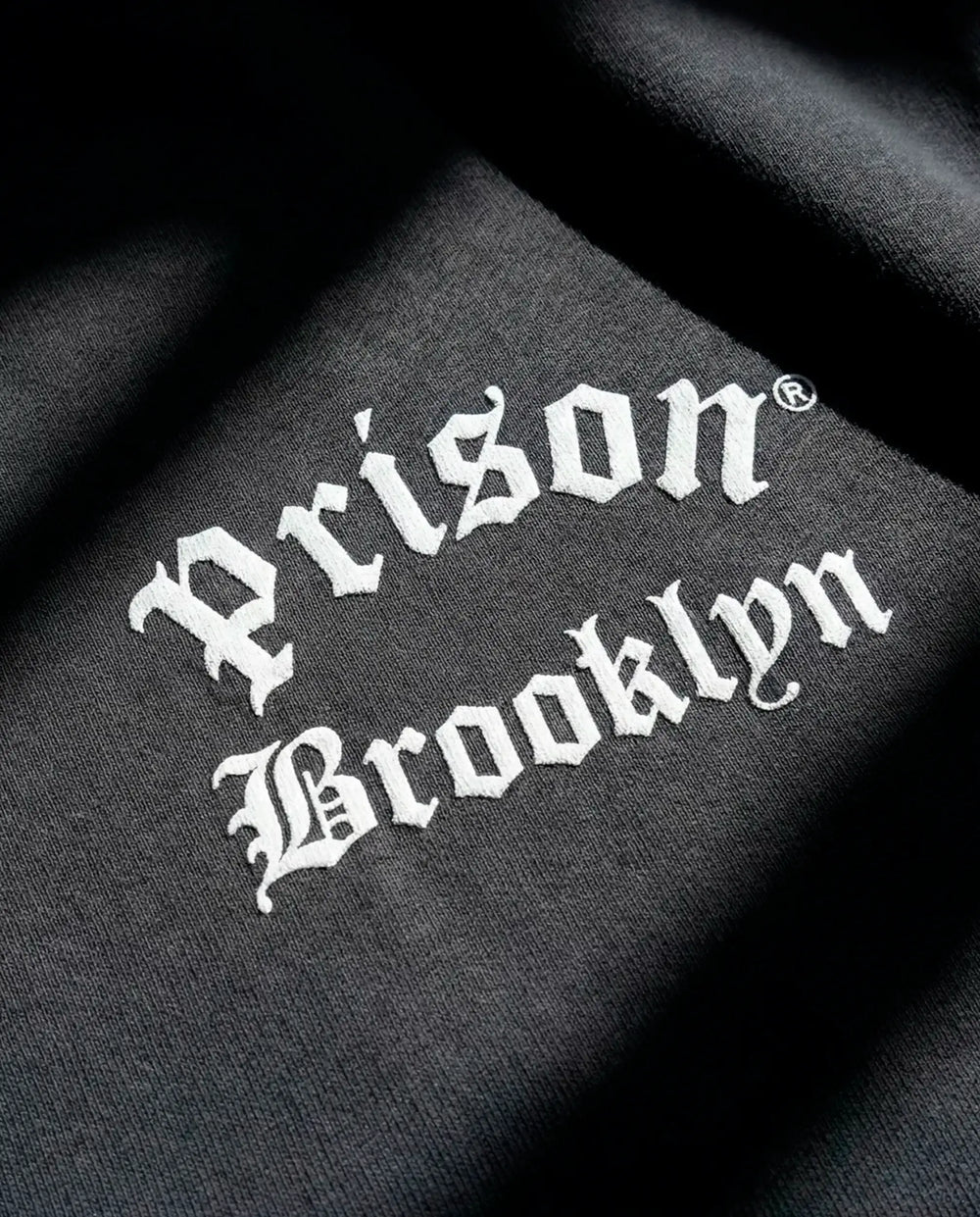 Camiseta Oversized Brooklyn Back Print Preta