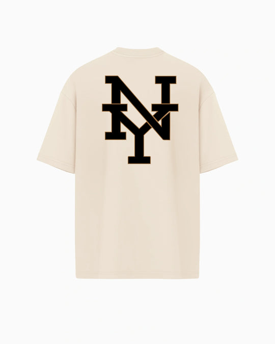 Camiseta oversized New York Arch off-white PRISON® vista frontal