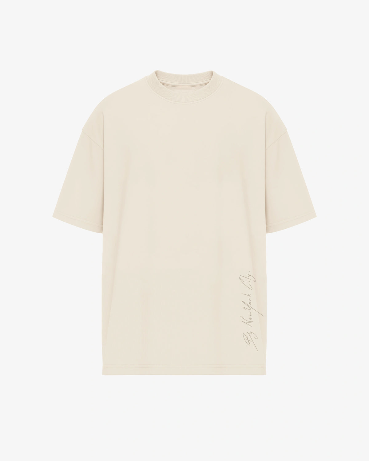 Camiseta Oversized By New York Club off white