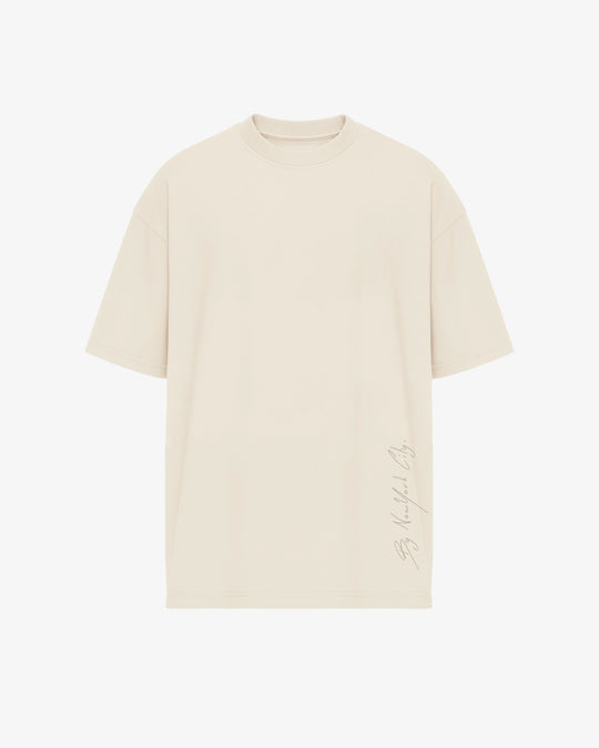 Camiseta Oversized By New York Club off white