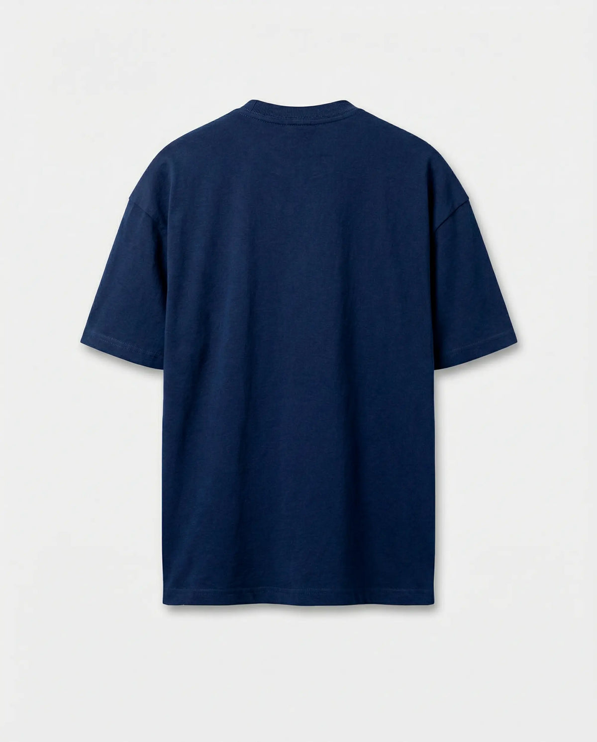 Camiseta oversized NY Kickoff Capacete azul-marinho PRISON® vista das costas