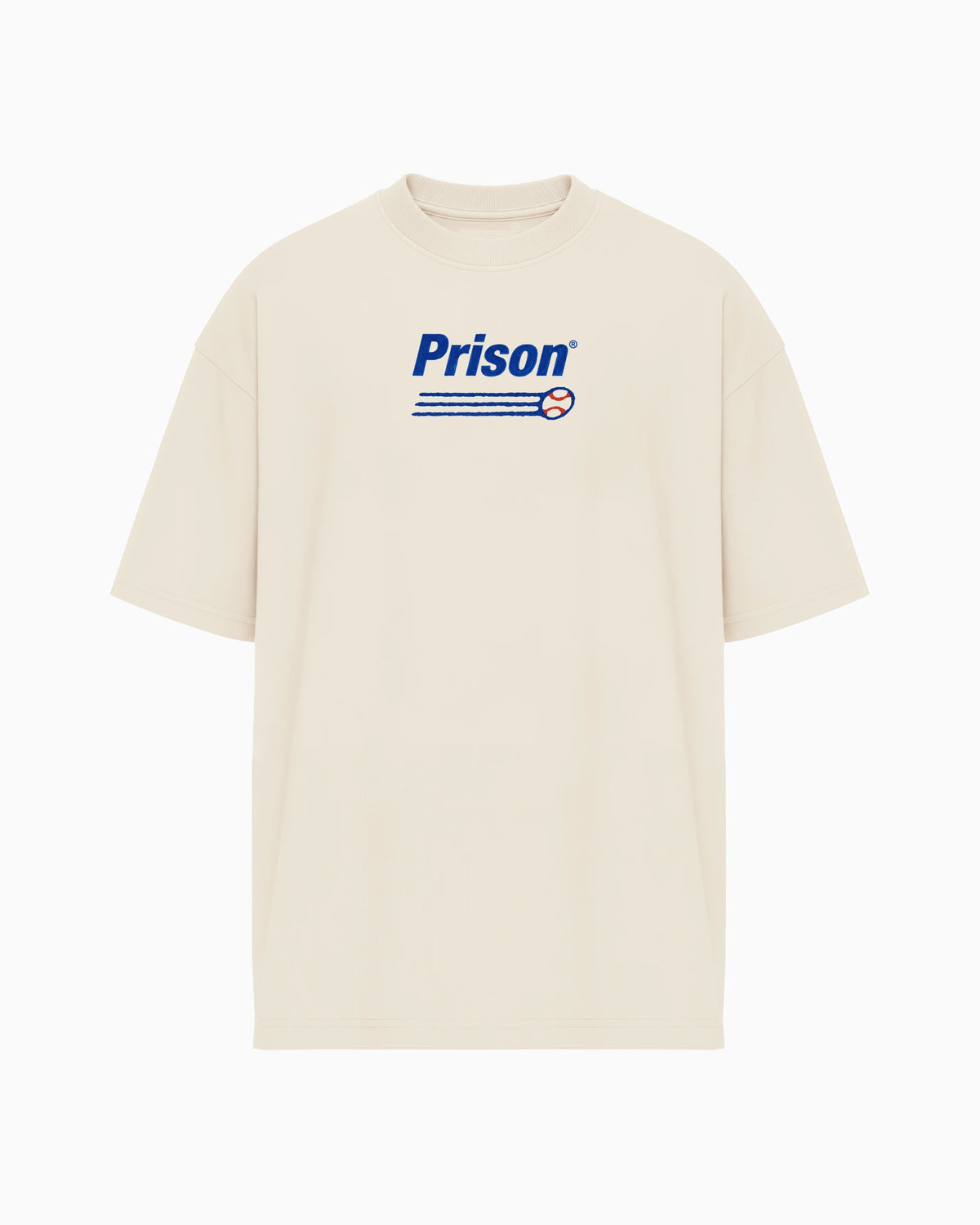 Camiseta Baseball Oversized NYC Manhattan Off-White