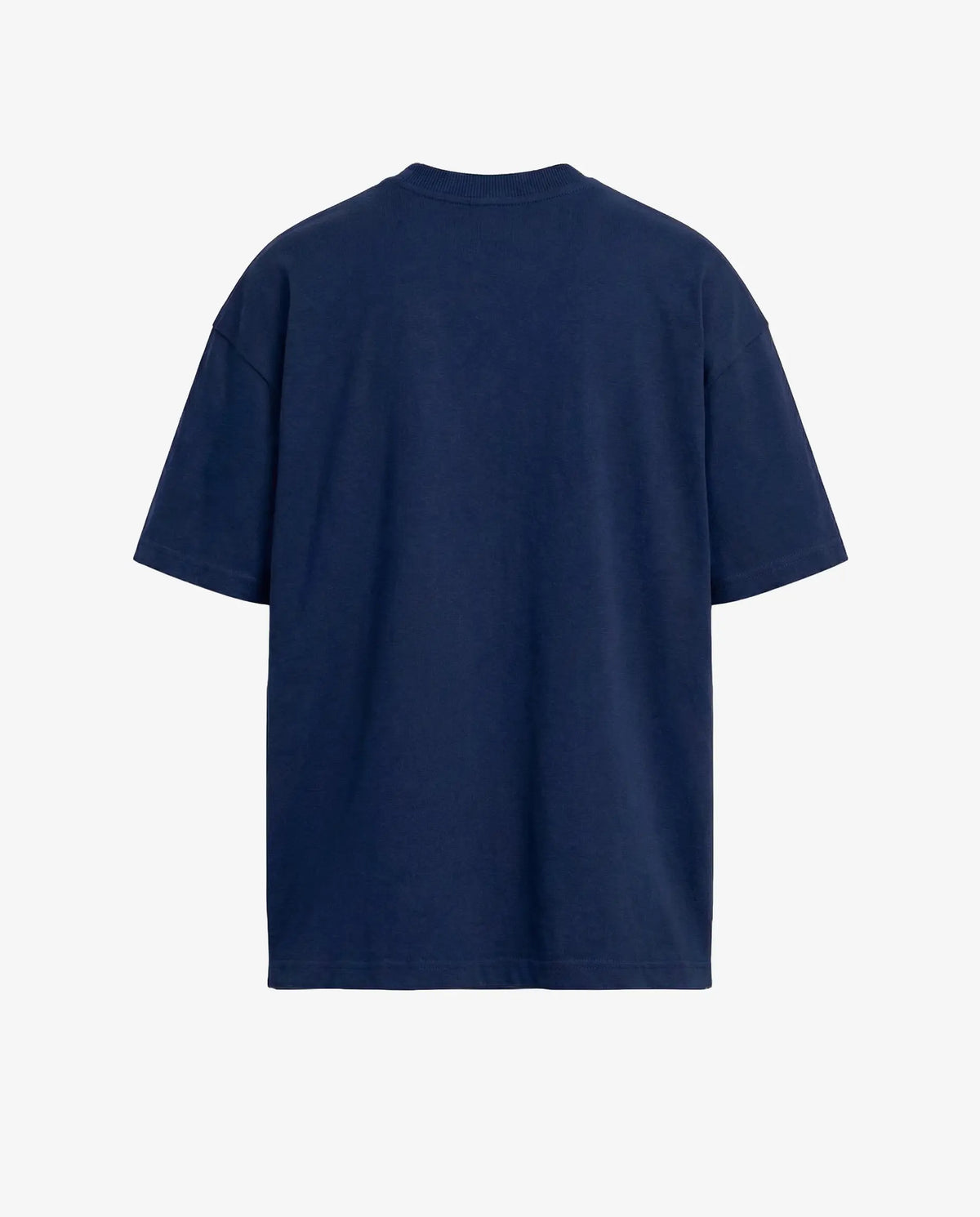 Camiseta oversized Queens azul-marinho PRISON® vista das costas
