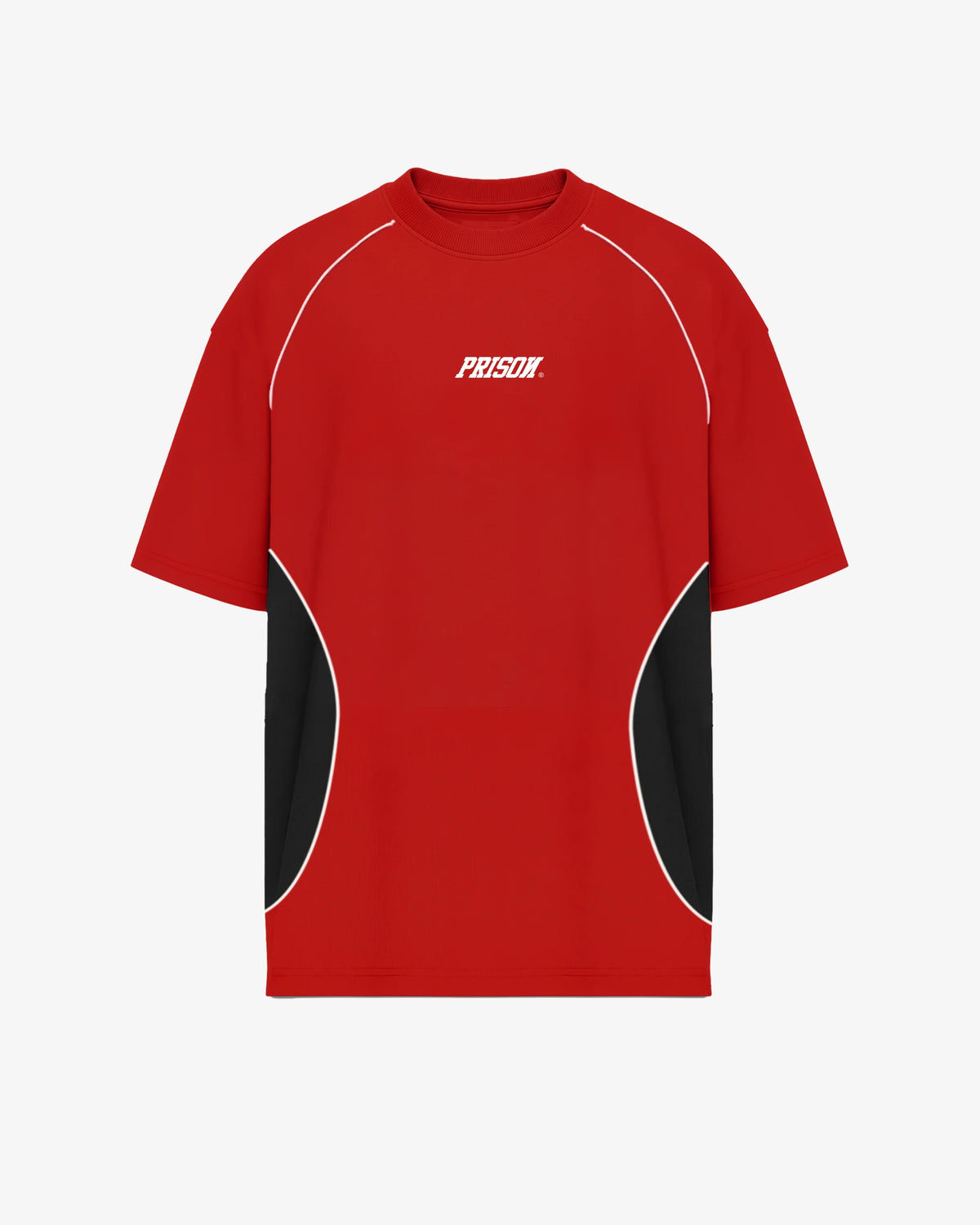 Camiseta Oversized Scarlet Raceway Vermelha