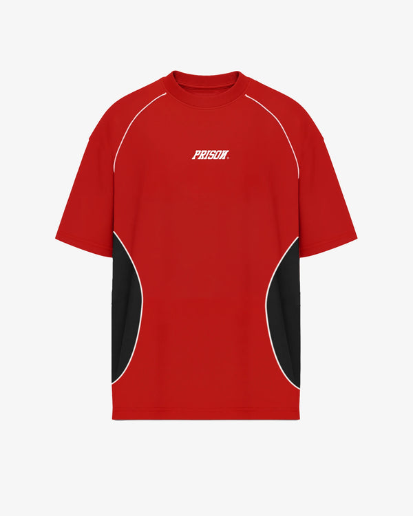 Camiseta Oversized Scarlet Raceway Vermelha