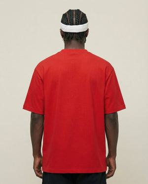 Camiseta Oversized Scarlet Raceway Vermelha