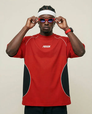 Camiseta Oversized Scarlet Raceway Vermelha