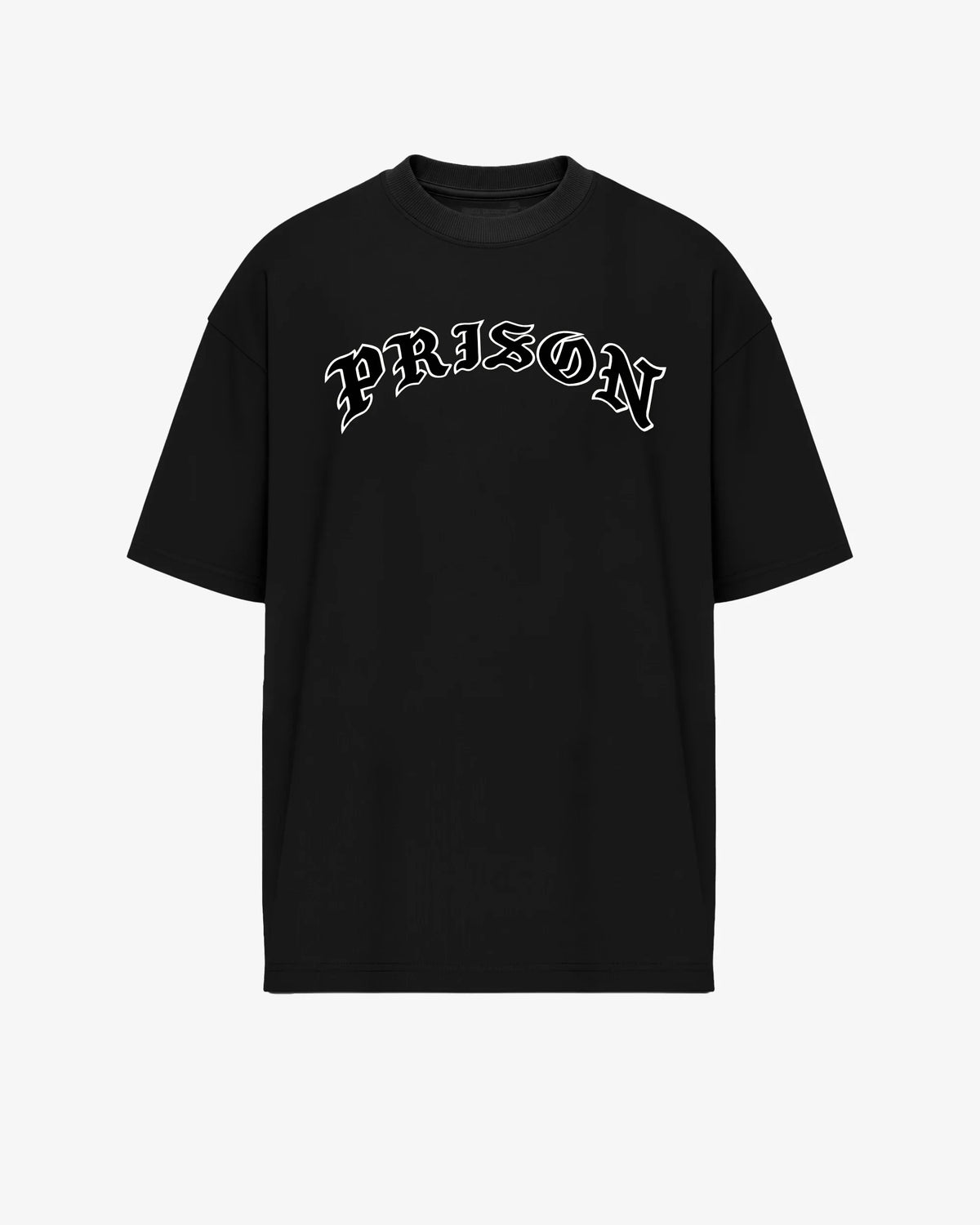 Camiseta oversized Estátua da Liberdade York preta PRISON® vista frontal