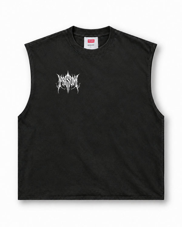 Regata Machão Masculina Prison Gothic Preta