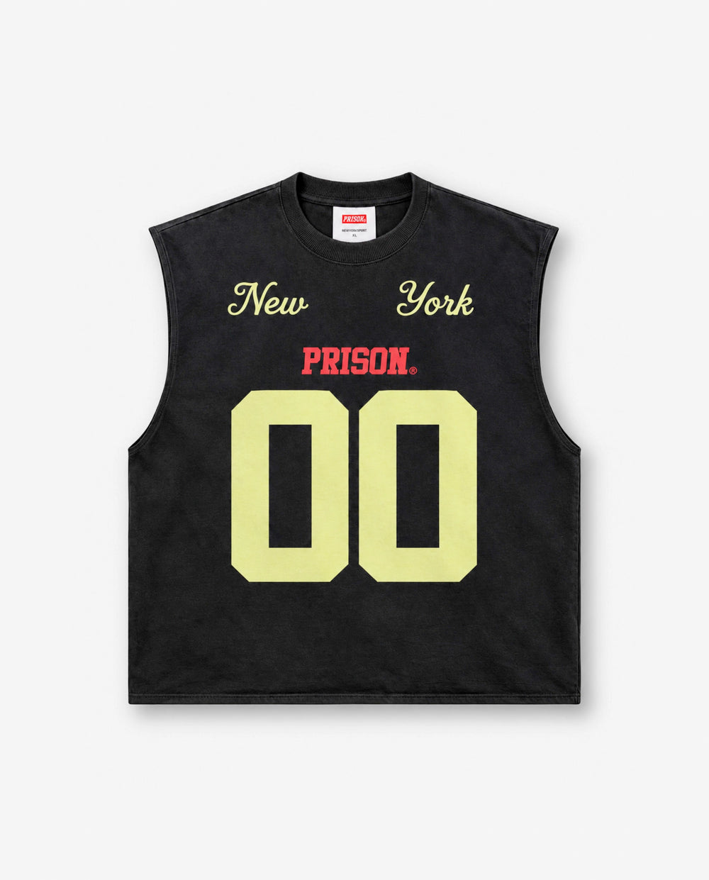 Regata Machão Masculina oversized New York Preta