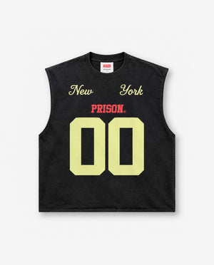 Regata Machão Masculina oversized New York Preta
