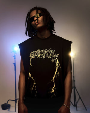 Regata masculina machão over dark - Prison®Camiseta