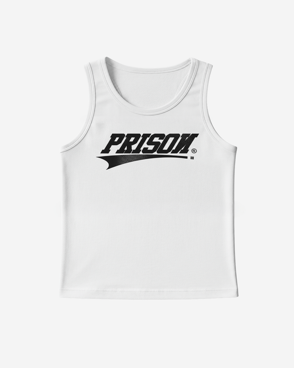 Regata streetwear Prison® branca - Prison®Camiseta