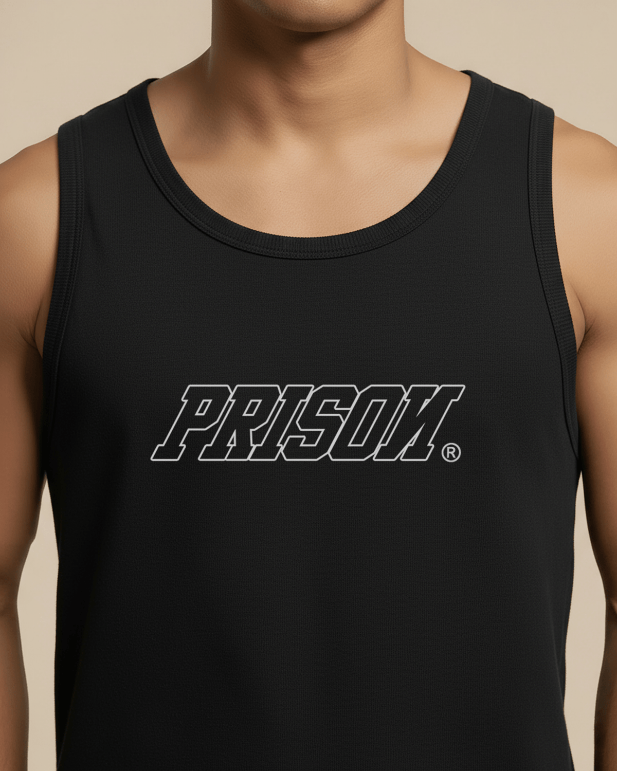 Regata streetwear slim logo - Prison®Camiseta regata