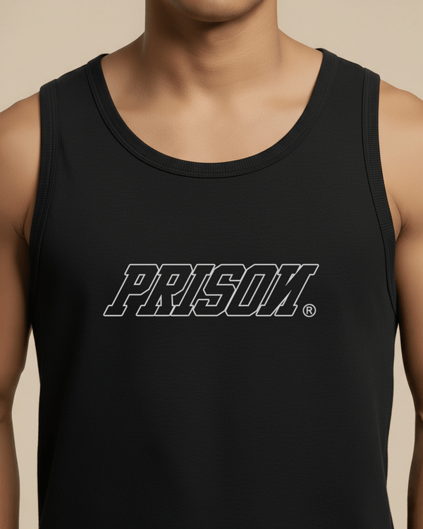 Regata streetwear slim logo - Prison®Camiseta regata