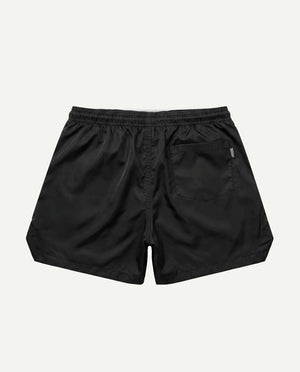 Costas do short masculino listrado Prison
