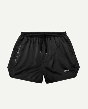 Short masculino listrado Prison de frente
