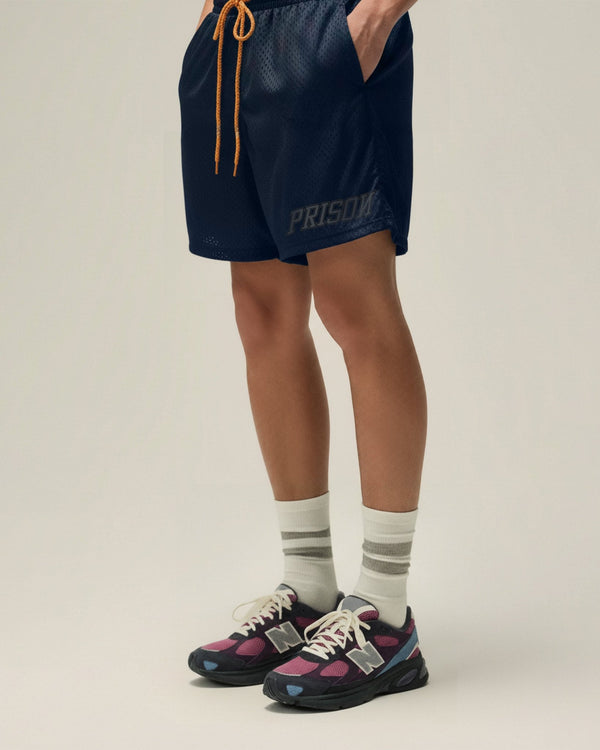 Short masculino minimalista azul - Prison®