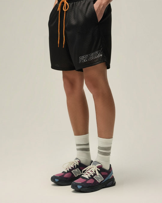 Short masculino minimalista preto - Prison®Short