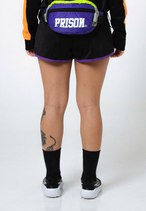 Short Dual Running Preto