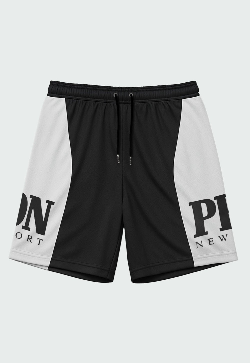 Short Black Court Preto
