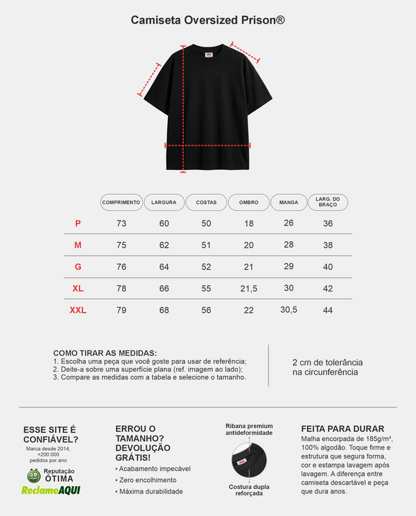 Camiseta Oversized Essencial NYC Preta